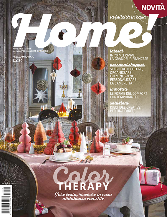 Home! Magazine – E’ in edicola il numero di dicembre - gennaio 2023