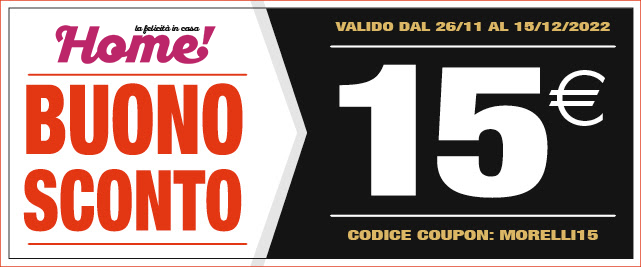 È arrivato il Black Friday 2022 di Home! Magazine - Incredibile, per te un buono sconto fino a 50 euro!