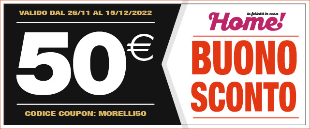 È arrivato il Black Friday 2022 di Home! Magazine - Incredibile, per te un buono sconto fino a 50 euro!