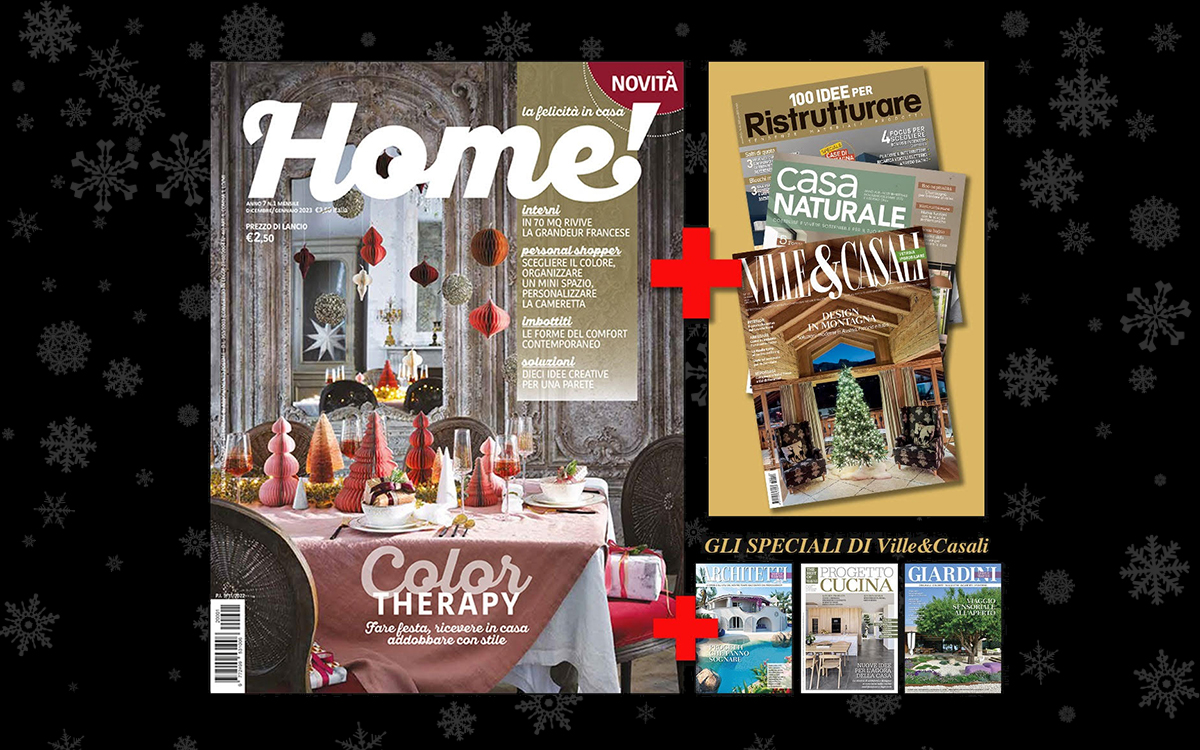 È arrivato il Black Friday 2022 di Home! Magazine - Incredibile, per te un buono sconto fino a 50 euro!
