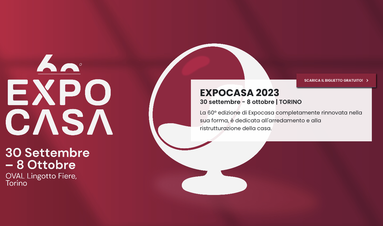 Expocasa 2023: 60 anni di arredamento, progettazione e interior design a Torino