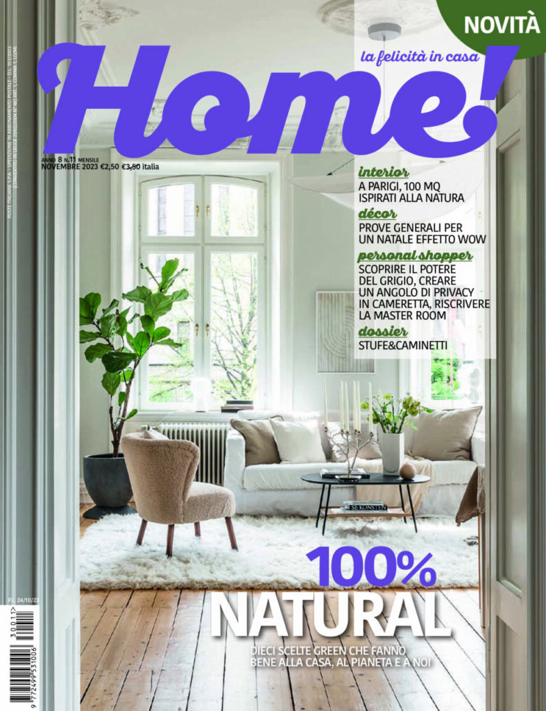 Home! Magazine – E’ in edicola il numero di novembre 2023