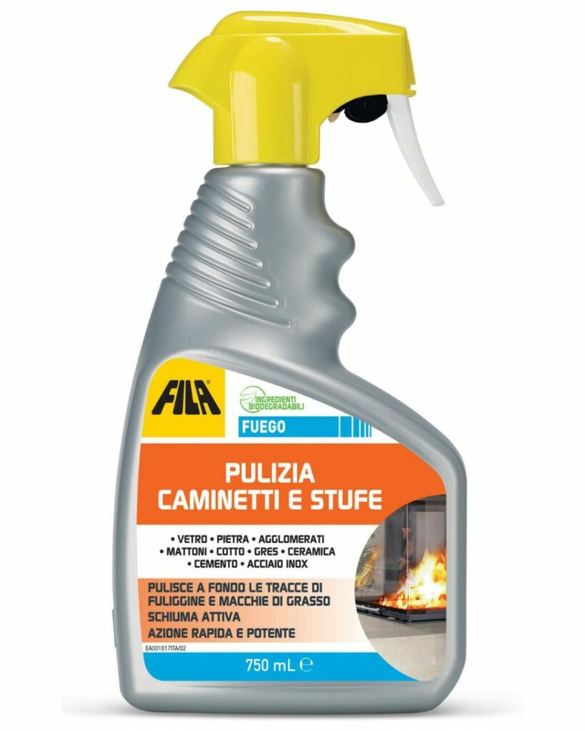 FUEGO, detergente spray in schiuma contro la fuliggine