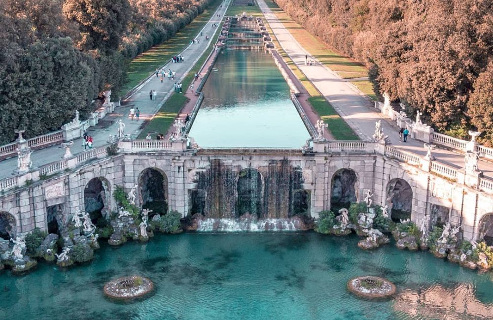 Le fontane della Via d'Acqua della Reggia di Caserta