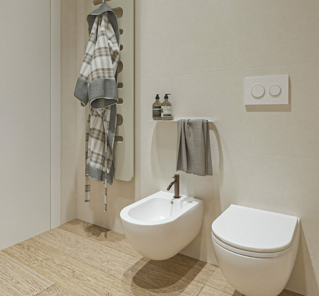 Un bagno natural style