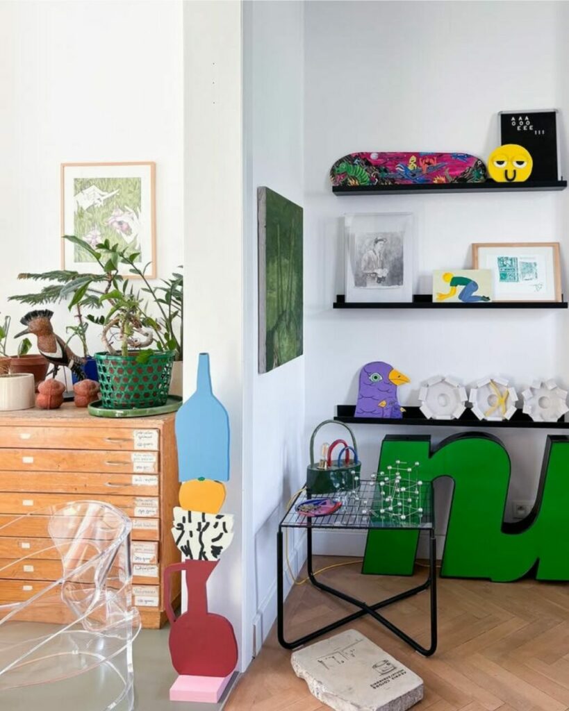 Arredare casa con l’arte: la ricetta della felicità di una coppia belga in una villa di 260 metri quadri