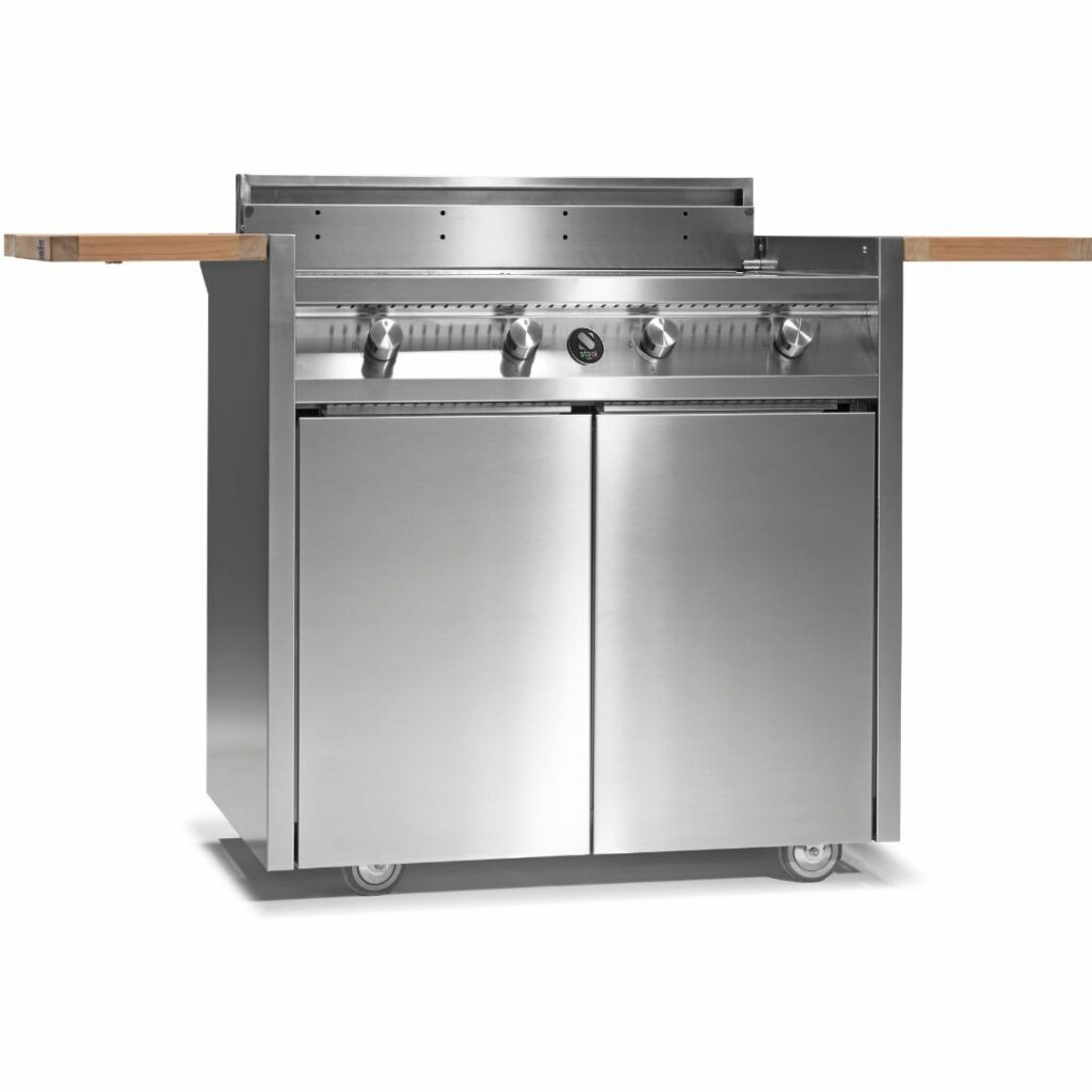 Cucine outdoor e BBQ ultra versatili per una estate che profuma di pranzi all’aperto