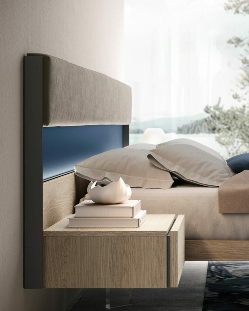 Testate a parete e mobili modulari di alta qualità per abitare la camera 24 ore al giorno