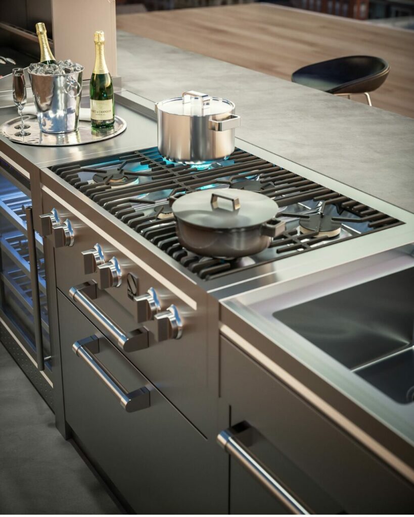 Cucine outdoor e BBQ ultra versatili per una estate che profuma di pranzi all’aperto