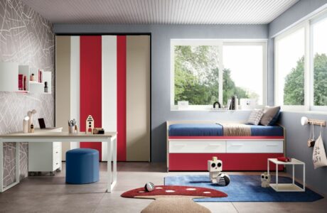 Una soluzione coloratissima per arredare la cameretta