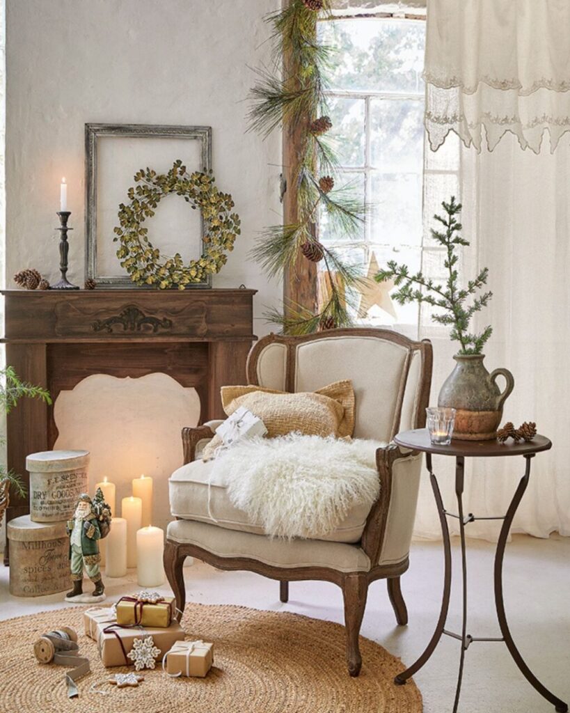 Decorare casa sotto il segno di un magico Natale sospeso tra passato e futuro