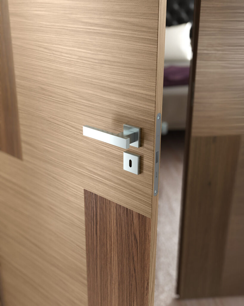 La brillante versatilità delle porte in tranciato precomposto