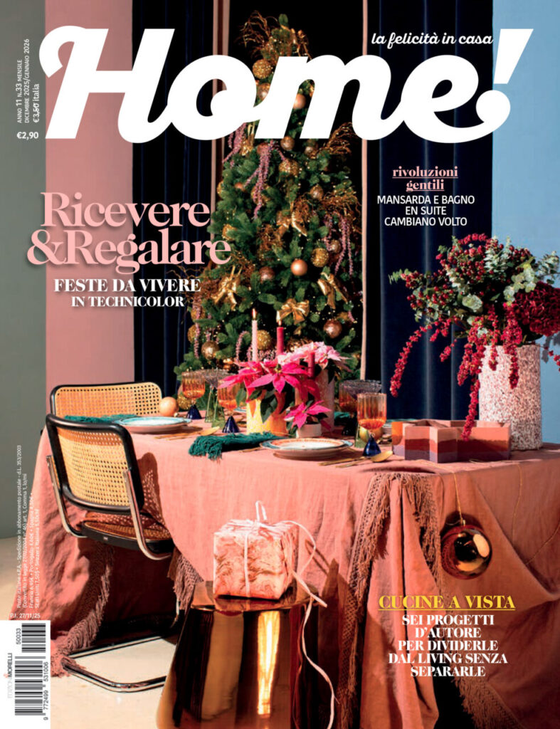 Home! Magazine – E’ in edicola e online il numero di dicembre 2025 / gennaio 2026