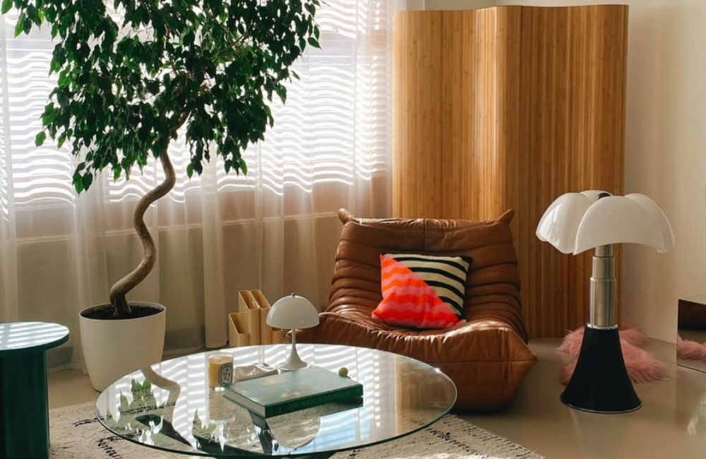 Un angolo della casa-studio mysa