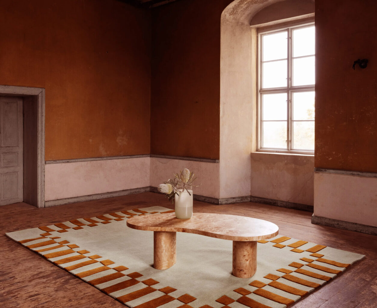 Rosso laterizio, morbido e romantico